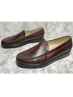 SAS Venetian Slip On Loafers Comfort Shoes Men’s Size 11.5 Brown RARE